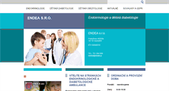 Desktop Screenshot of endea.cz